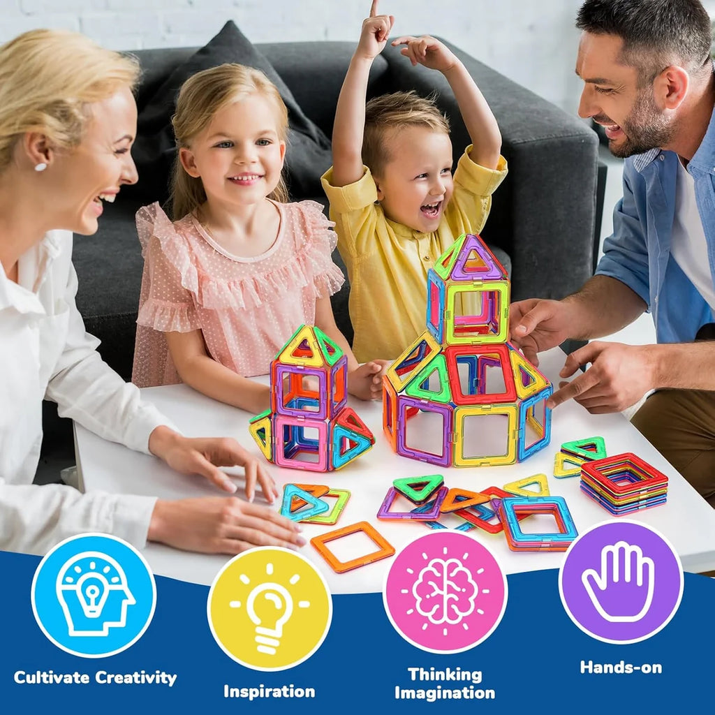 MAGNA Tiles: STEM - Magnetic Building Blocks Set