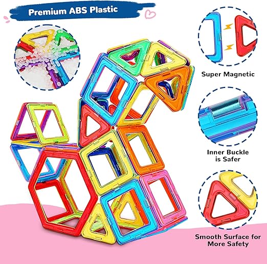 MAGNA Tiles: STEM - Magnetic Building Blocks Set